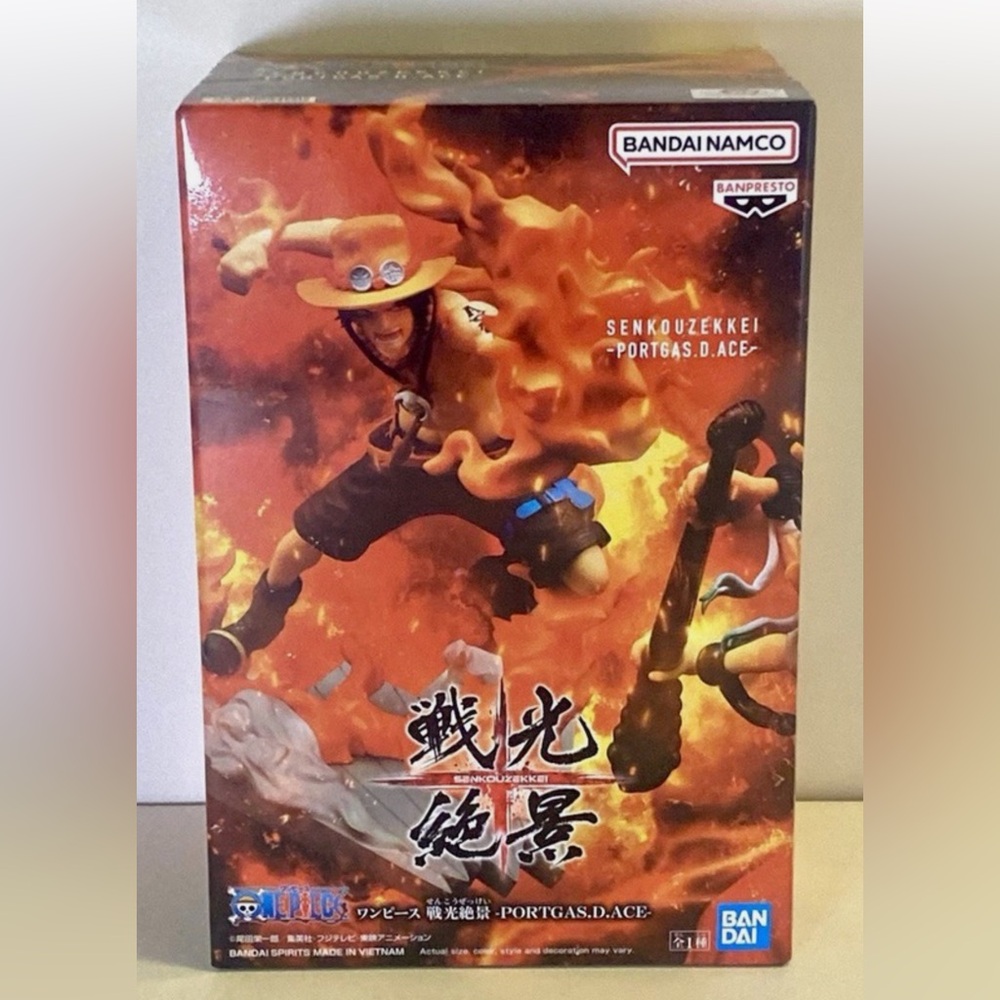 Banpresto One Piece Portgas D. Ace Figure With Box